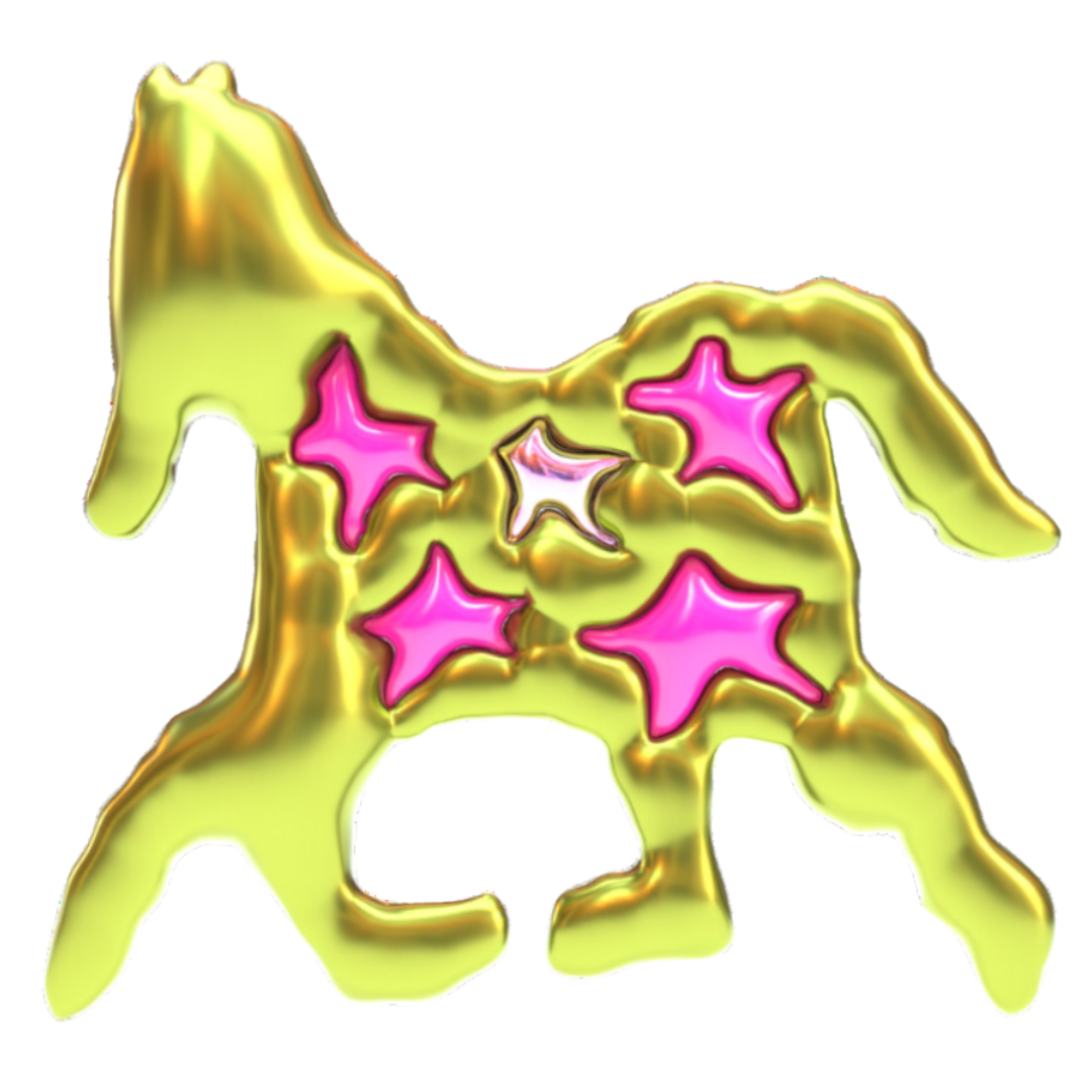 Horsey Sticker